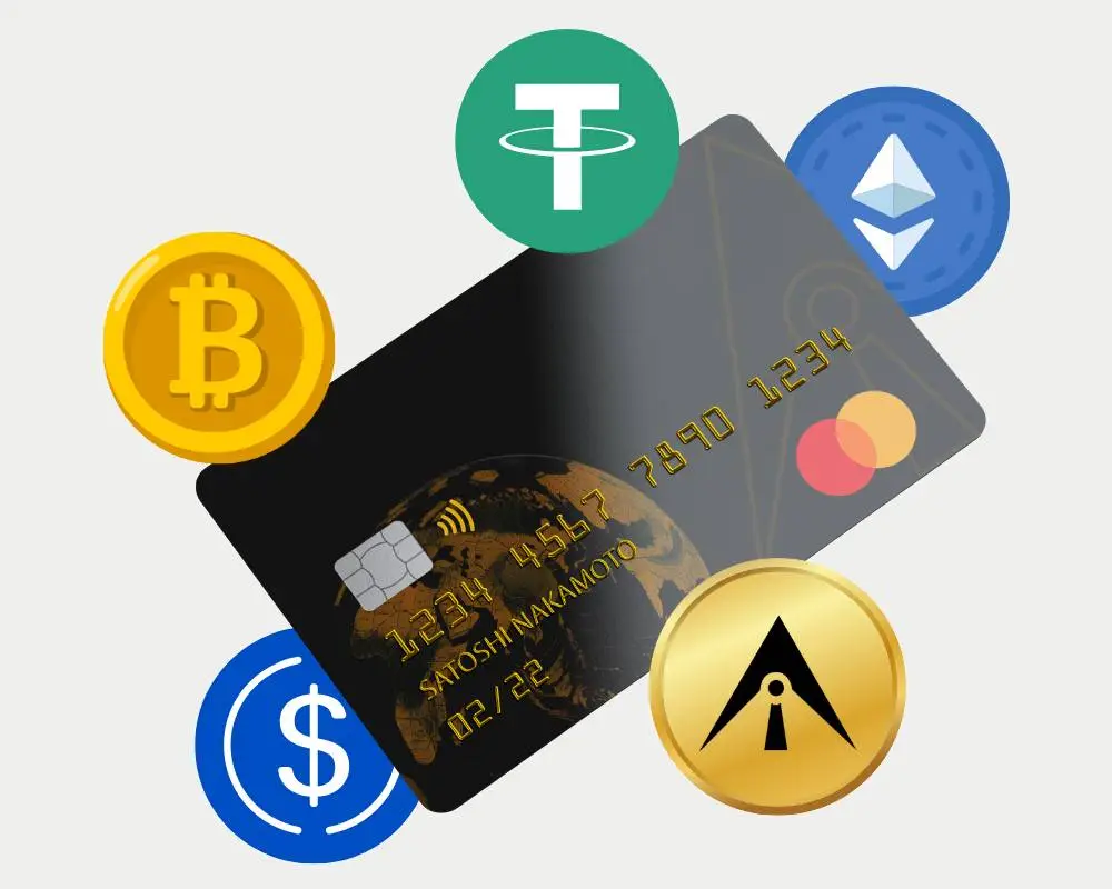 crypto card coins